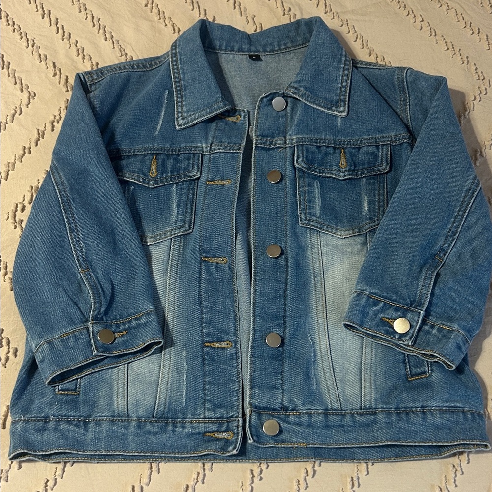 Classic Blue Denim Women’s Jacket